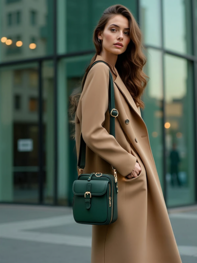 The Maelys | Classic Leather Crossbody