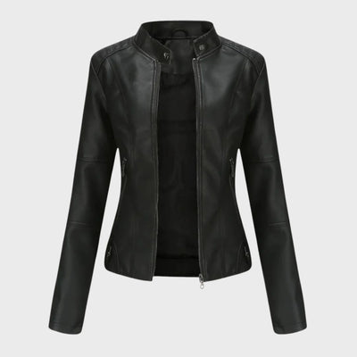 Romina | Casual Leather Jacket
