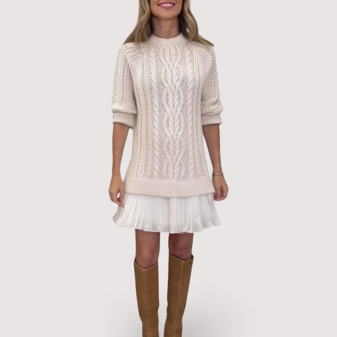 Marla™ | Knit Autumn Dress