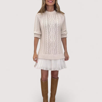 Marla™ | Knit Autumn Dress