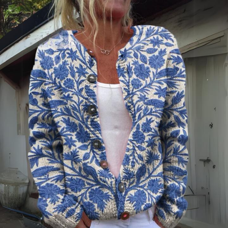 Leilani™ | Warmer and more beautiful cardigan with floral print