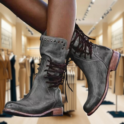 Aruna | Leather Boots