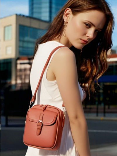 The Maelys | Classic Leather Crossbody