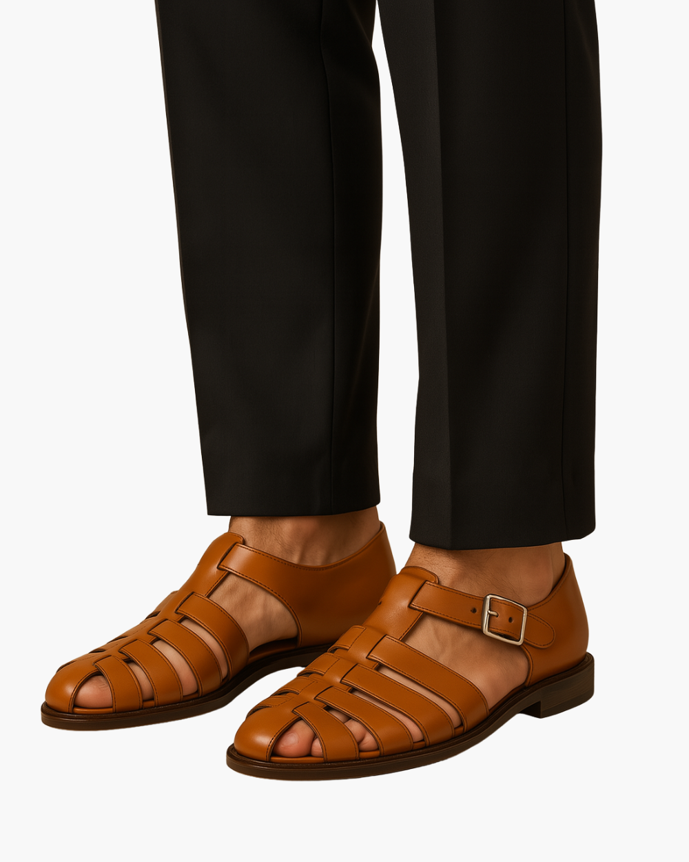 Grazio | Closed-toe sandal with ankle strap