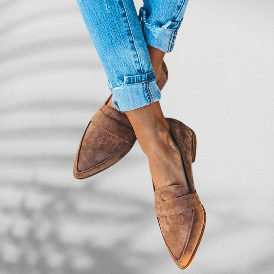 Chinda | Comfortable Non Slip Flat Loafer