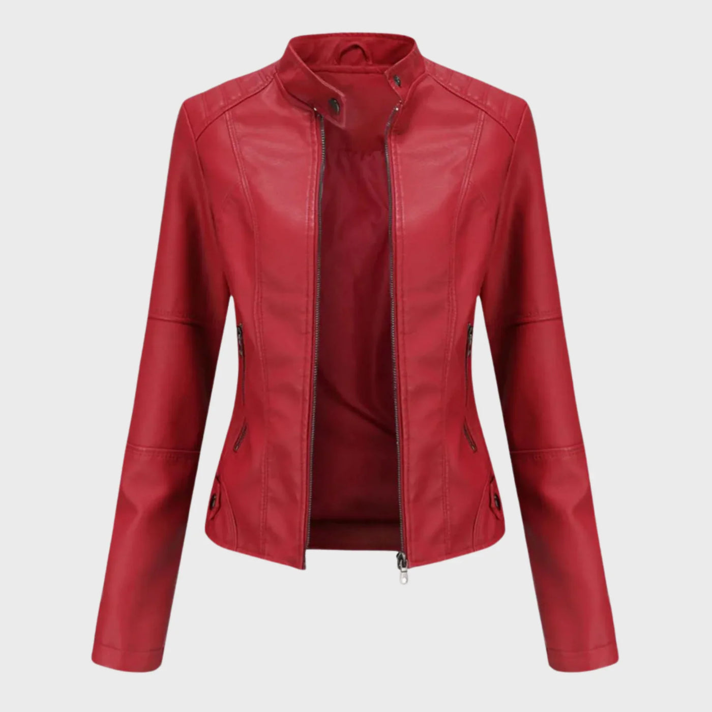 Romina | Casual Leather Jacket