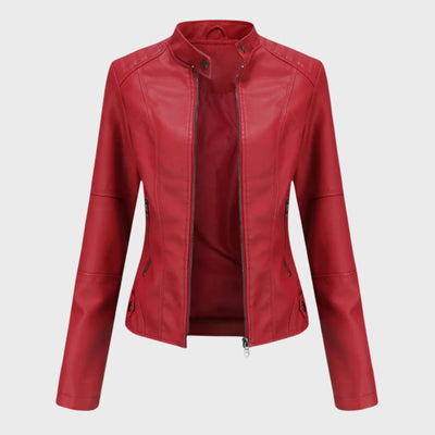 Romina | Casual Leather Jacket