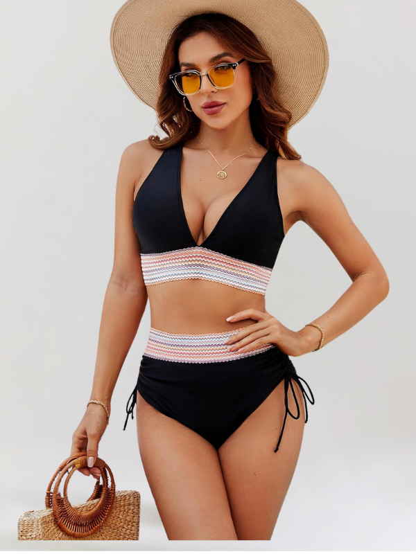 Lidia | High-Waisted Bikini Set with Tummy Control
