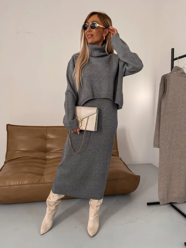 Nicole | Autumn/Winter Knitted Set for Women
