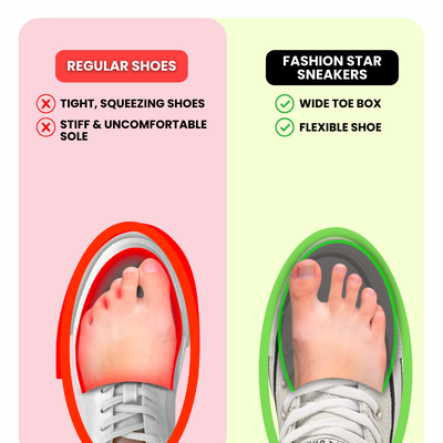 Grace | trendy orthopedic sneakers