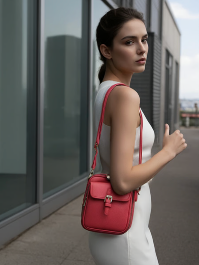 The Maelys | Classic Leather Crossbody