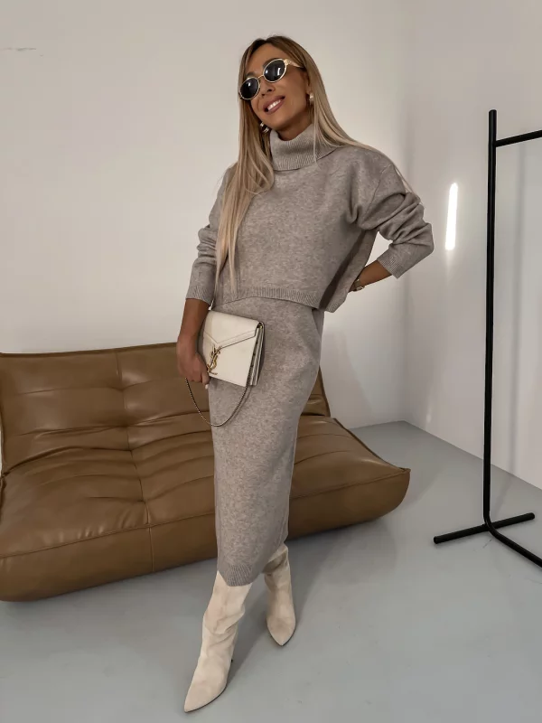Nicole | Autumn/Winter Knitted Set for Women