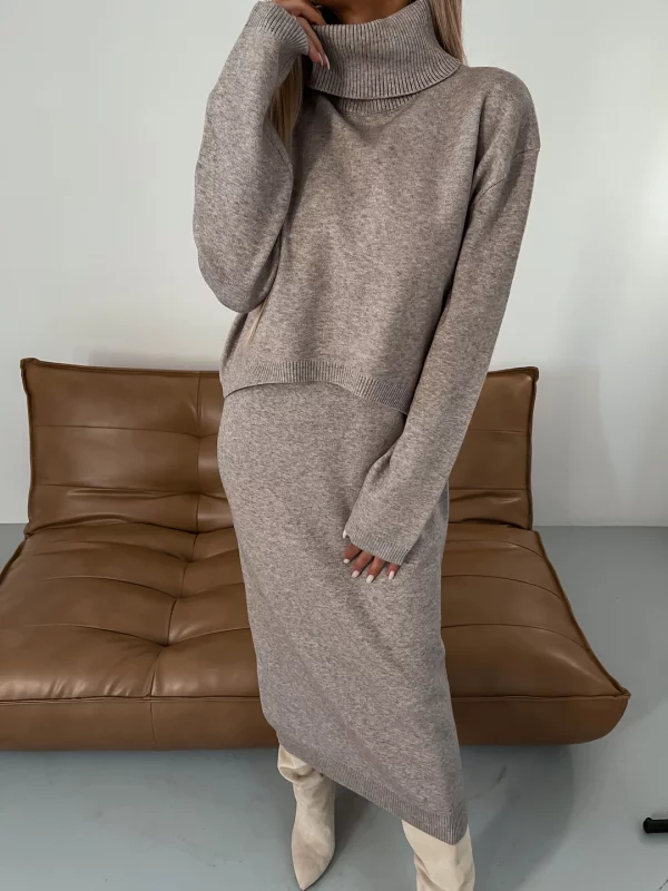 Nicole | Autumn/Winter Knitted Set for Women