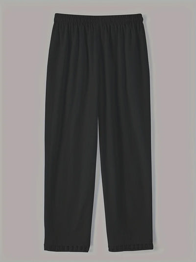 Tracey | Contrast Trim Cropped Pants
