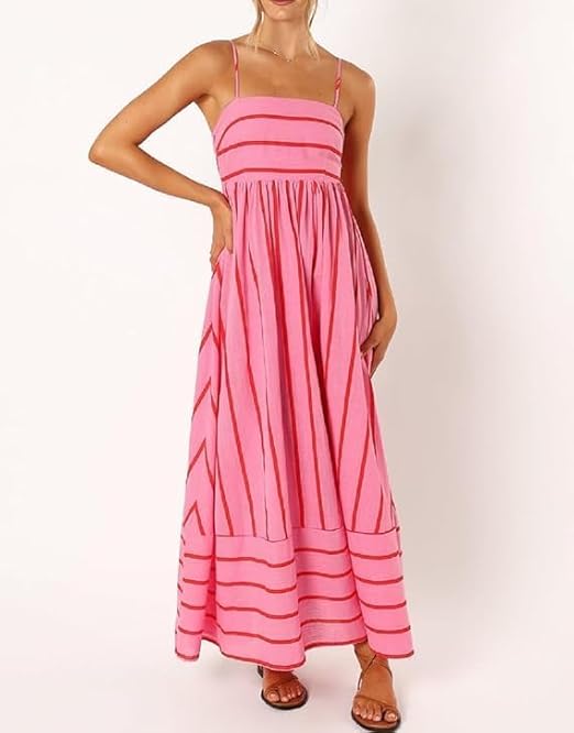 Rosa | Sunset Vibes Maxi Kleid