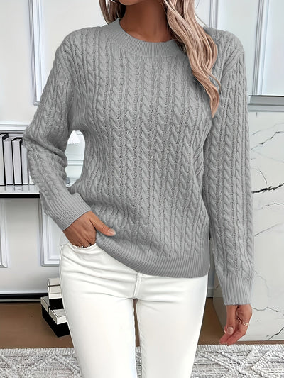 Bernila | Ladies' Cable Knit Jumper