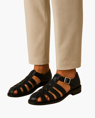 Grazio | Closed-toe sandal with ankle strap