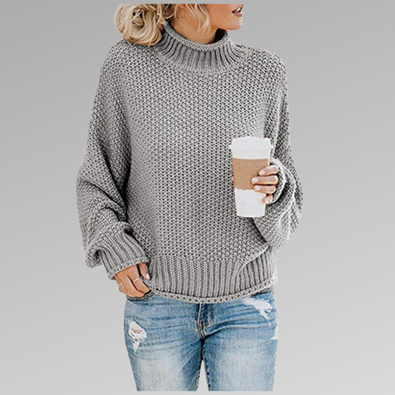 Calista | Mock-Neck Sweater