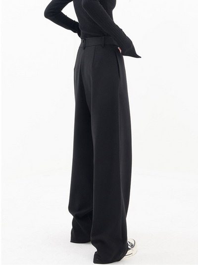 YULI | Flattering Asymmetric Waist Women's Trousers