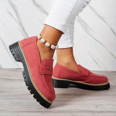 Tamsin | Chunky Sole Penny Loafers