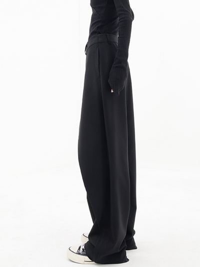 YULI | Flattering Asymmetric Waist Women's Trousers