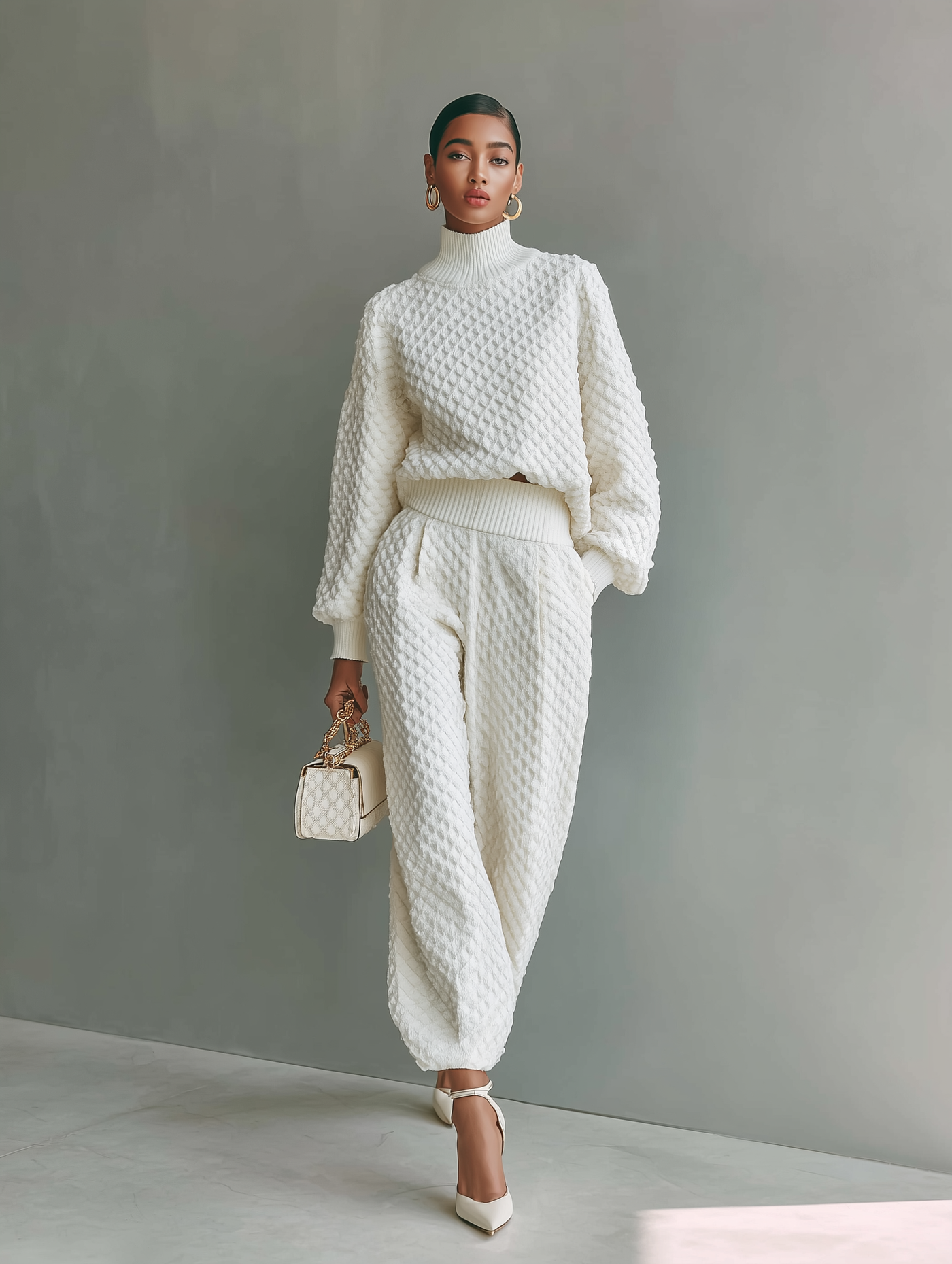 Lyra™ – Wide-Leg Knitted Set