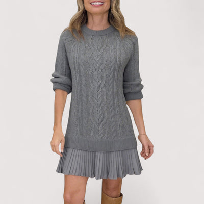 Marla™ | Knit Autumn Dress