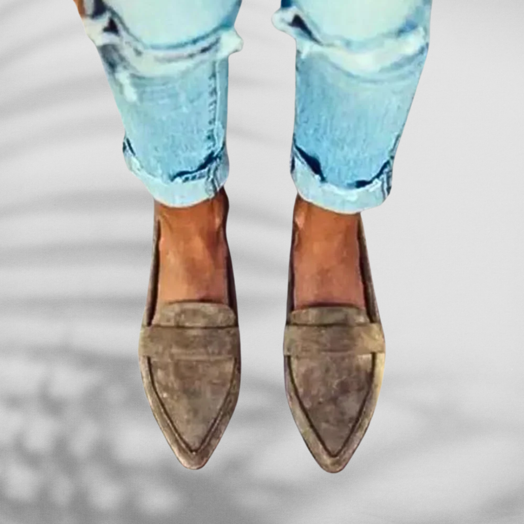 Chinda | Comfortable Non Slip Flat Loafer