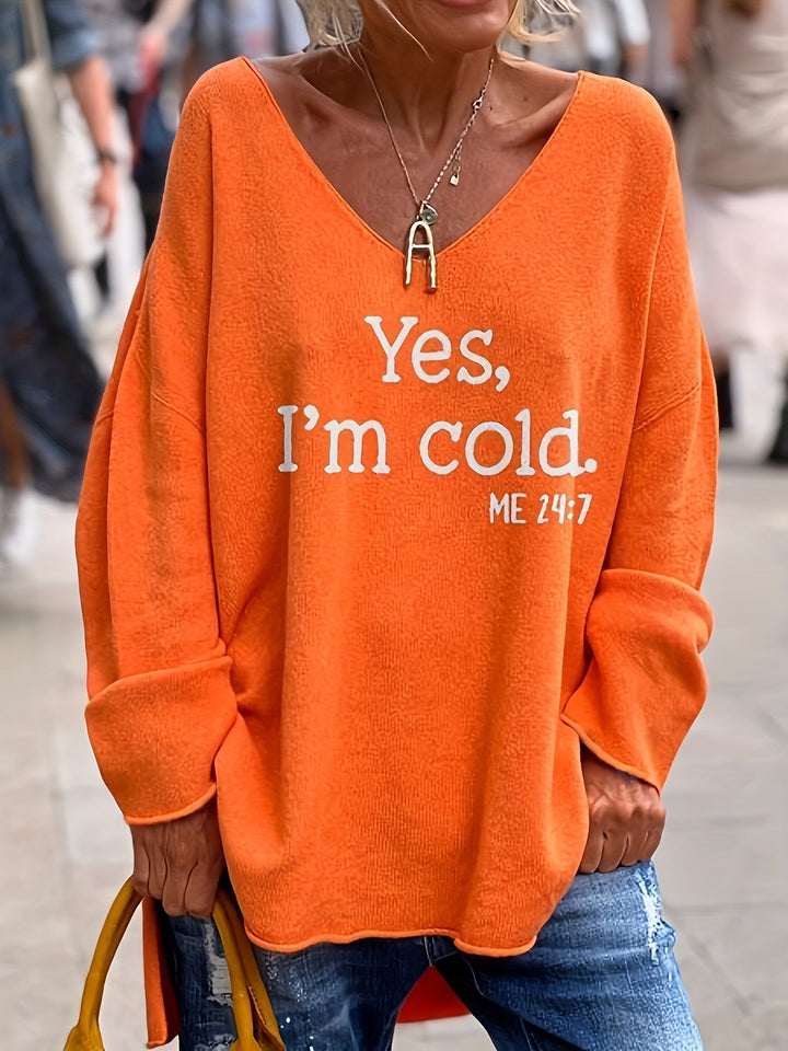 Paula | Ladies casual oversized jumper