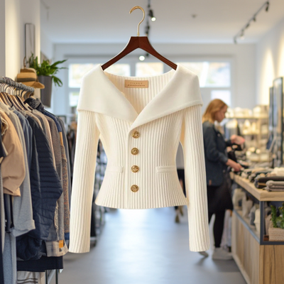 Juliana | Elegant Cardigan with Buttons for Women