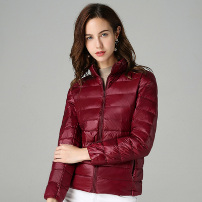 Myra | Ultra-light down jacket with sophisticated pleats