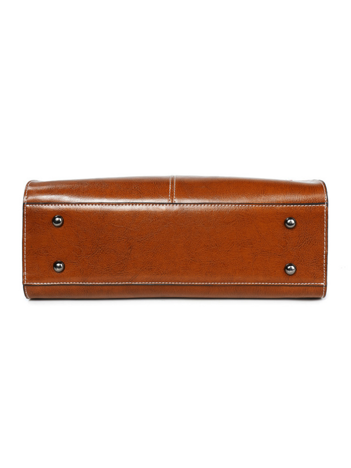 SOPHIE LUXE LEATHER HANDBAG