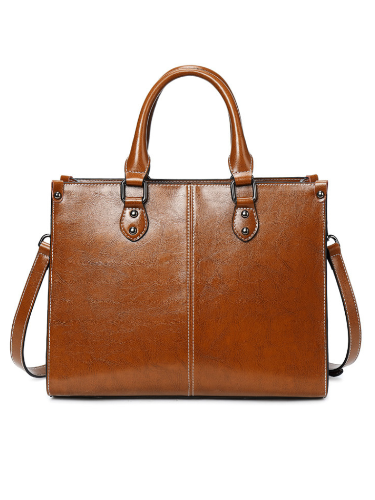 SOPHIE LUXE LEATHER HANDBAG