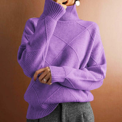 Jorinde | High Neck Knitted Sweater