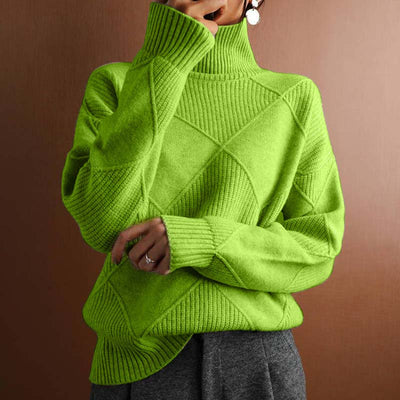 Jorinde | High Neck Knitted Sweater