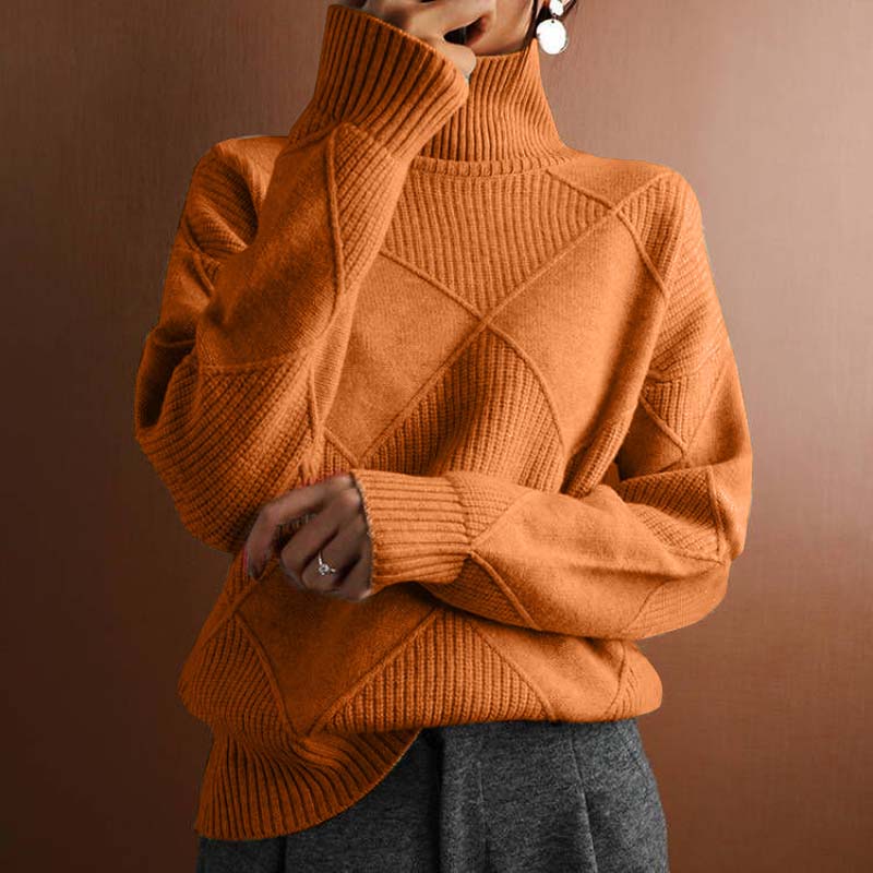 Jorinde | High Neck Knitted Sweater