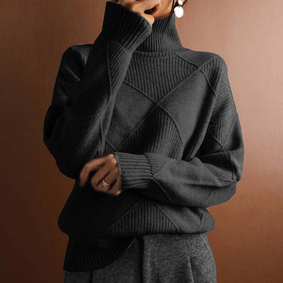 Jorinde | High Neck Knitted Sweater