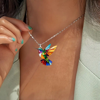 Samantha | Elegant Hummingbird Necklace