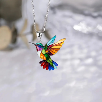 Samantha | Elegant Hummingbird Necklace