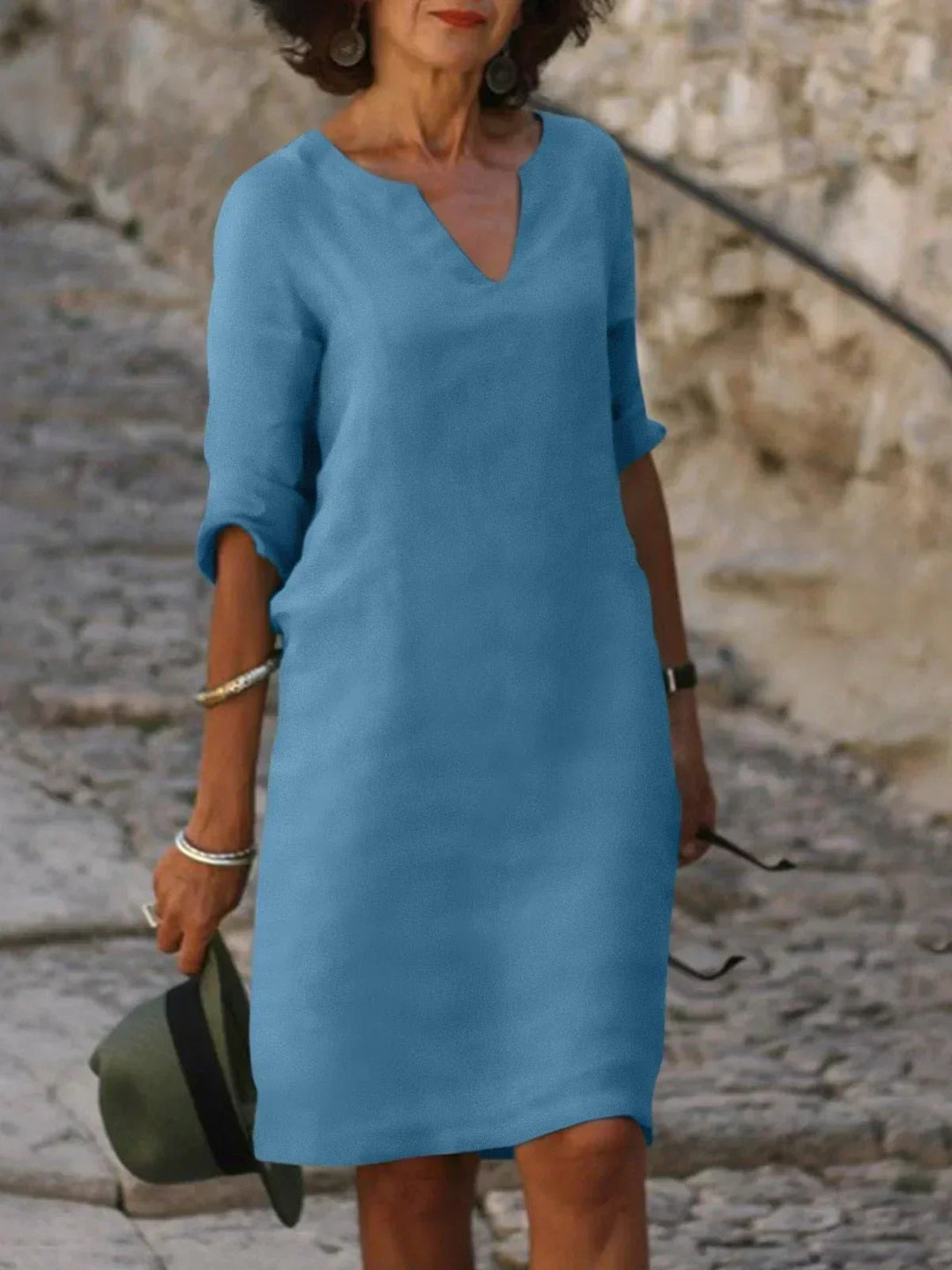 JOSET | Elegant Dress with V-neck
