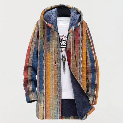 Livia | Striped Pattern Hoodie