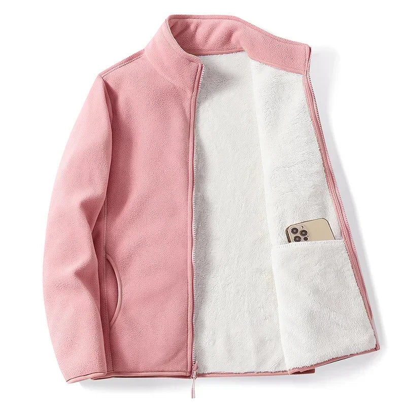 Elise | ColorBlock Fleece Jacket