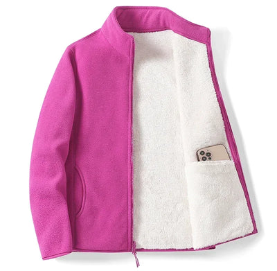 Elise | ColorBlock Fleece Jacket