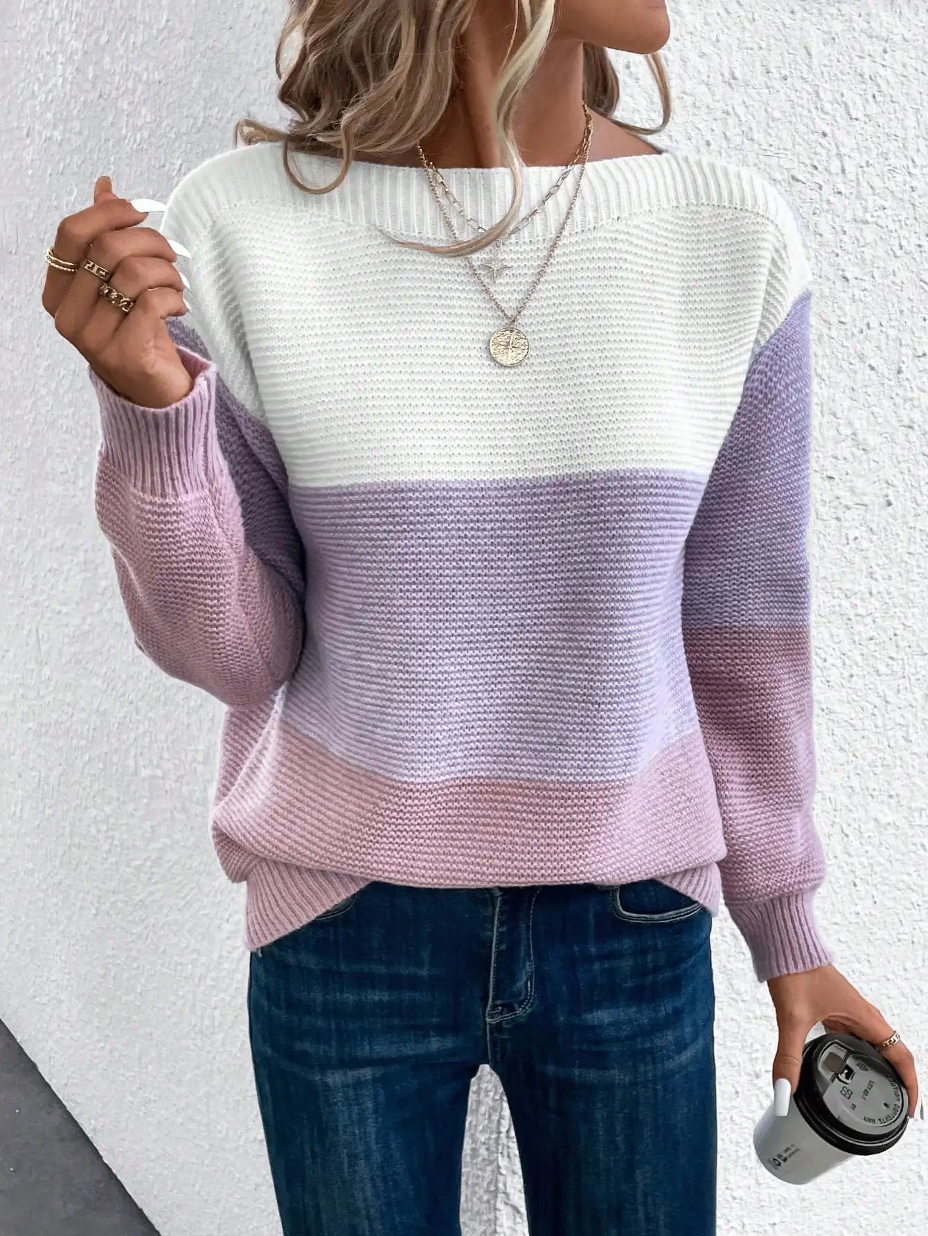 Lindsey | Ombre Knit Jumper