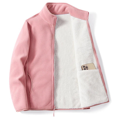 Elise | ColorBlock Fleece Jacket