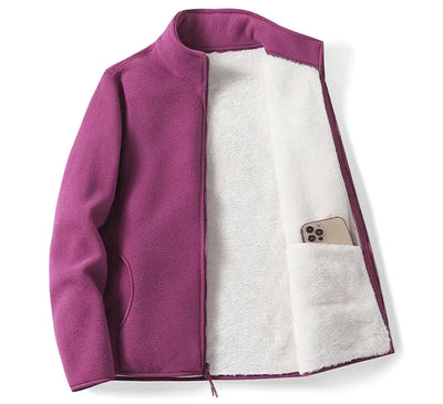 Elise | ColorBlock Fleece Jacket