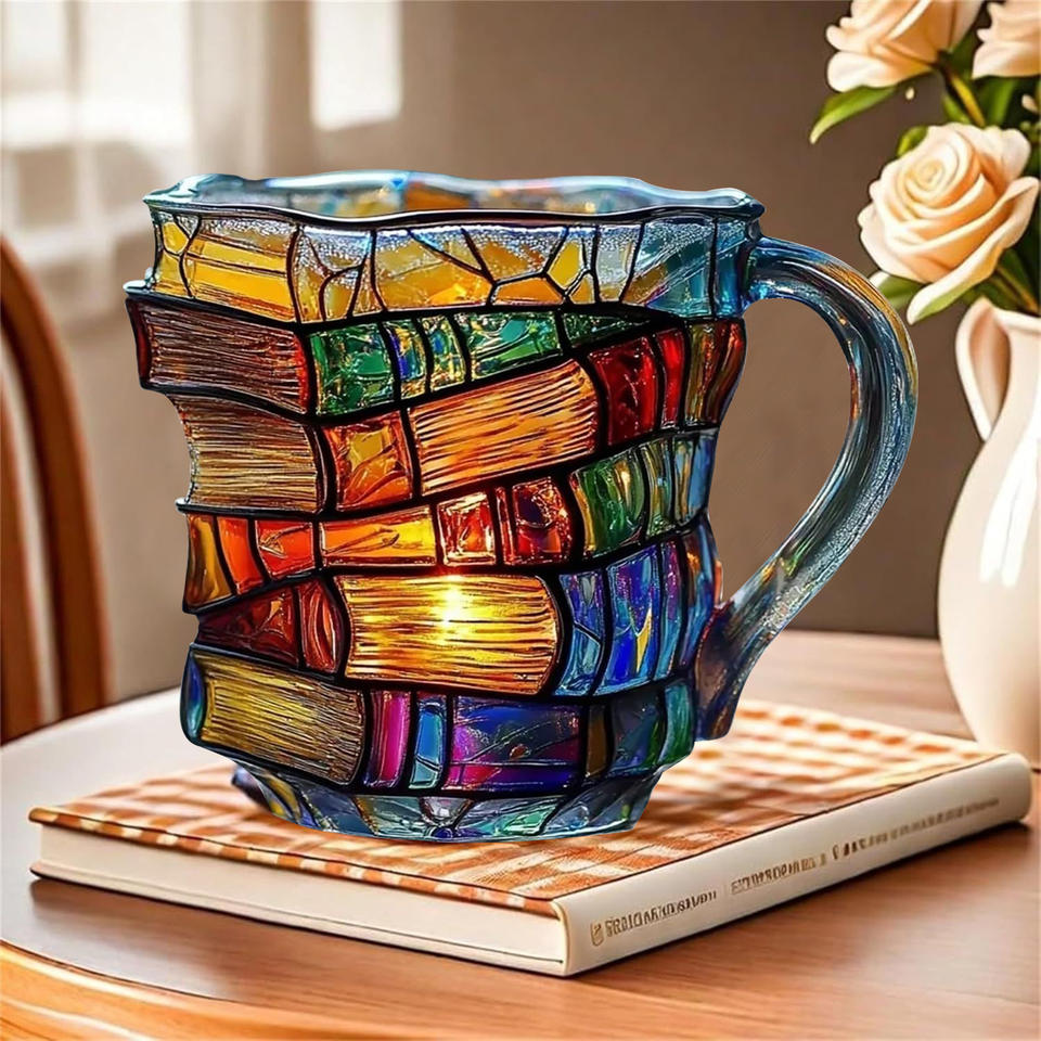 MugArt | Mug with Painted Book