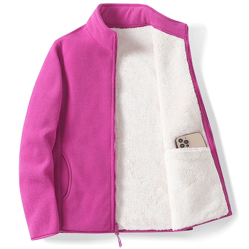 Elise | ColorBlock Fleece Jacket