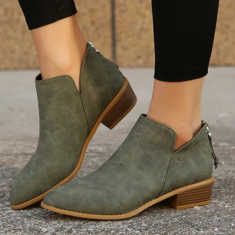 June | Comfort Ankle Boots