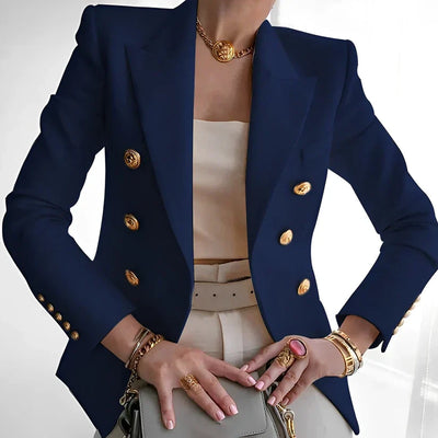 Raffaella | Tailored Blazer with Gold Buttons